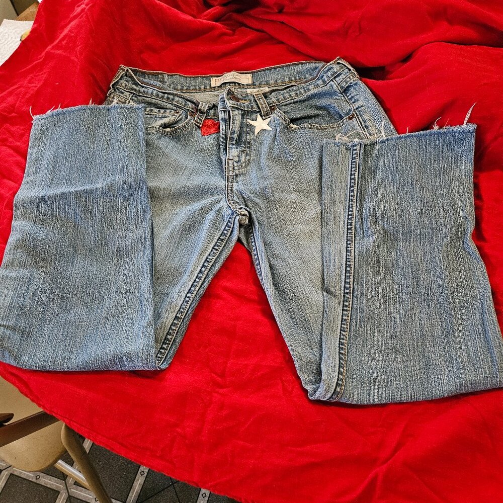 Levi Strauss signature women's boot cut jeans Size 6 short